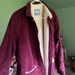 Corduroy llbean shirt jacket